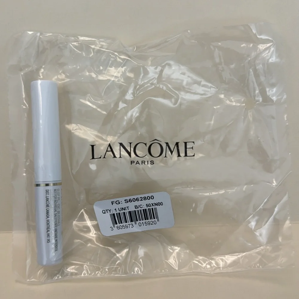 LANCOME Cils Booster Primer Mascara White Purse Size 0.07oz NIP Sealed